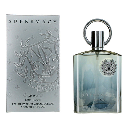 Afnan – Supremacy Silver Eau de Parfum Spray for Men (3.4 oz) product image
