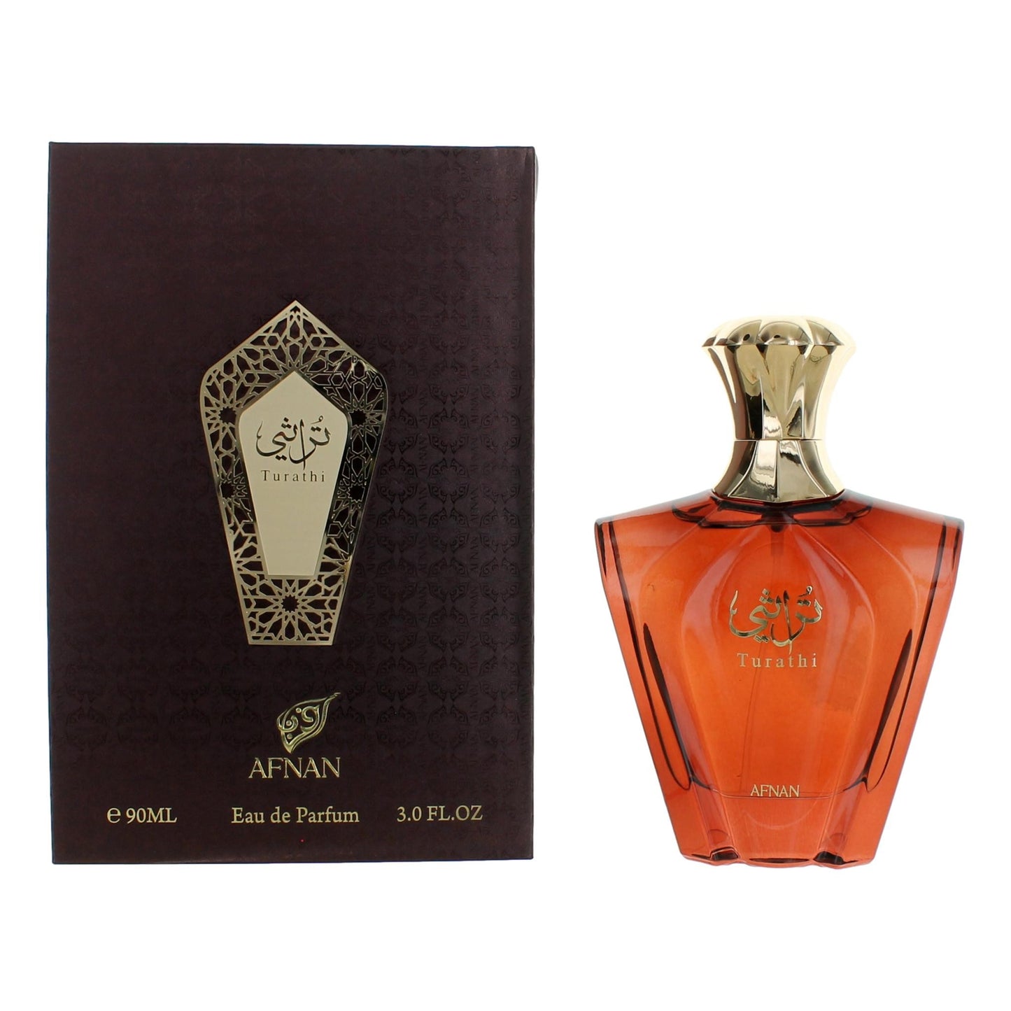 Afnan – Turathi Brown Eau de Parfum Spray for Men (3 oz) product image