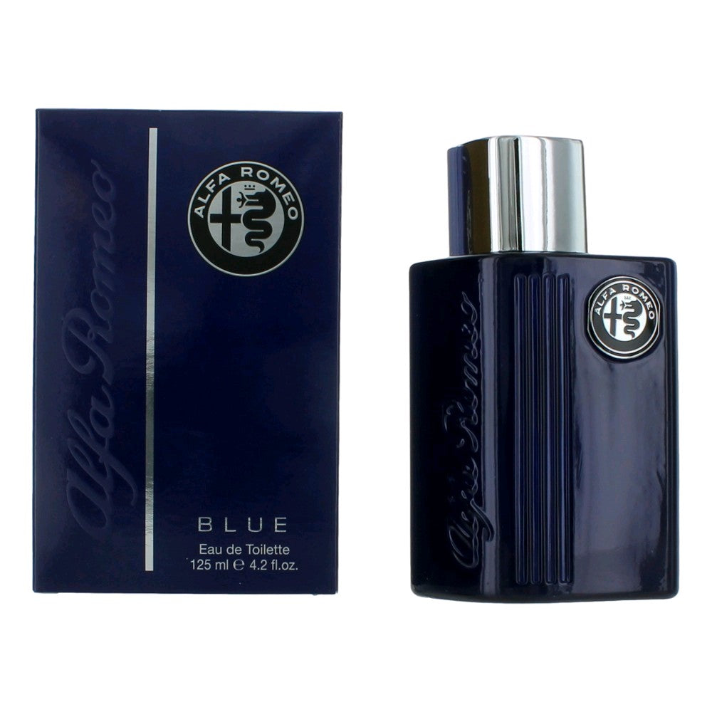 Alfa Romeo – Alfa Romeo Blue Eau de Toilette Spray for Men (4.2 oz) product image