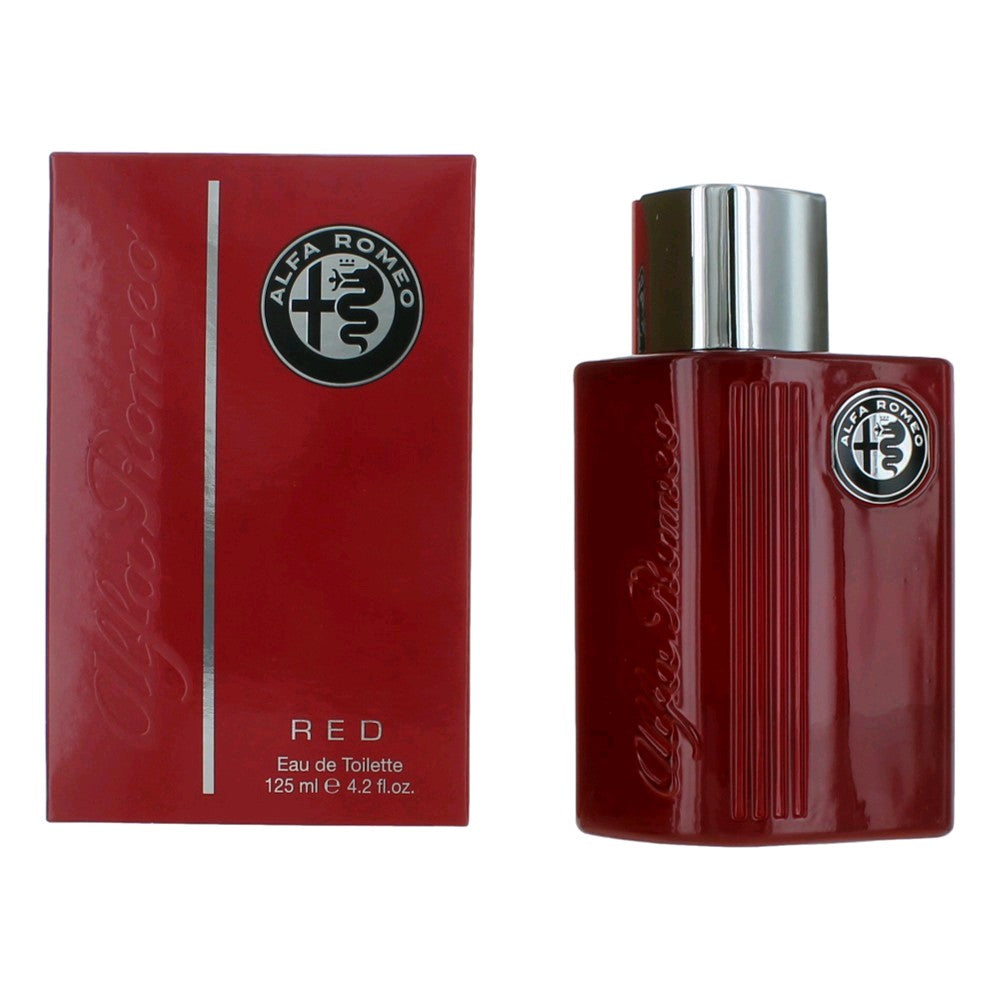Alfa Romeo – Alfa Romeo Red Eau de Toilette Spray for Men (4.2 oz) product image