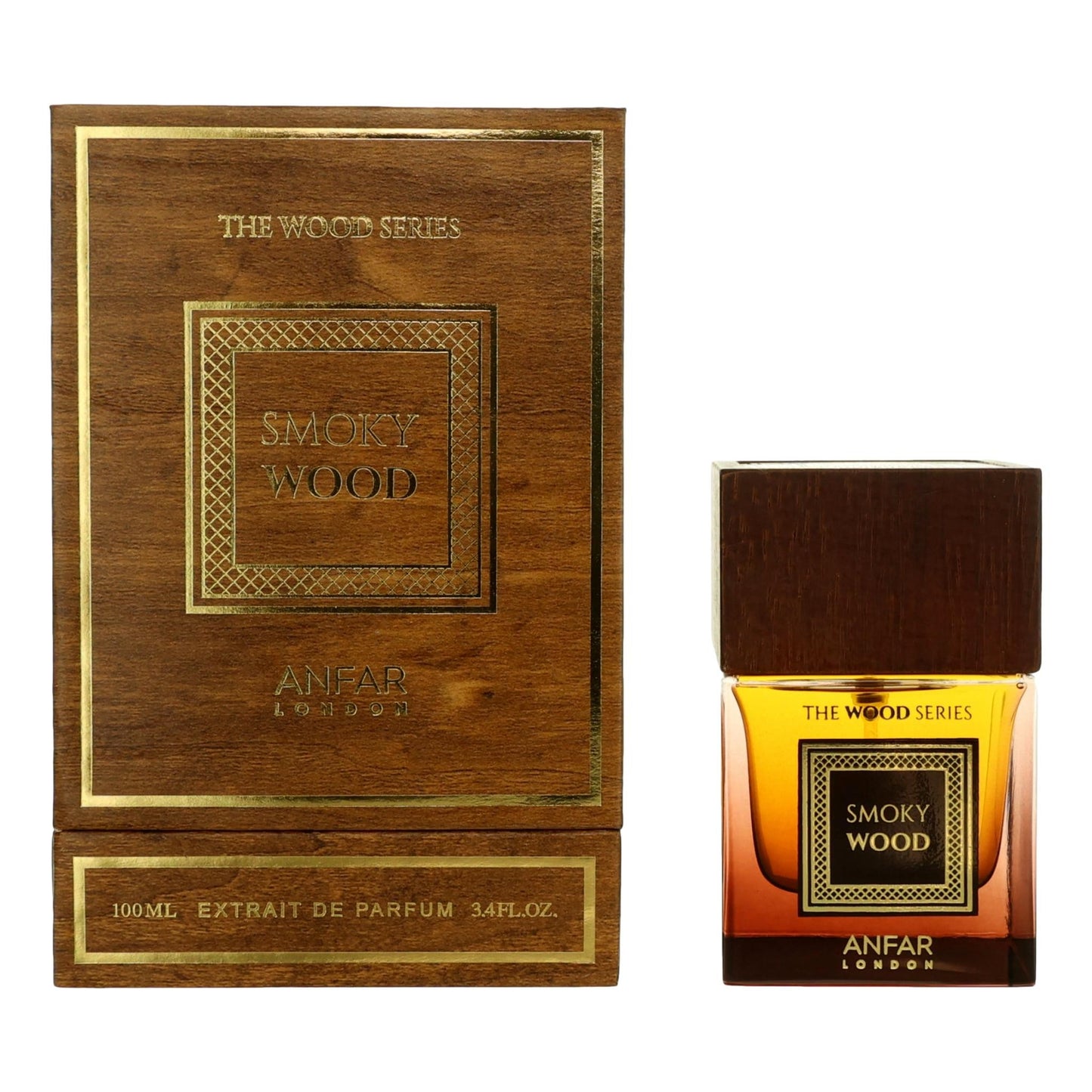 Anfar – The Wood Series Smoky Wood Extrait de Parfum Spray for Men (3.4 oz) product image