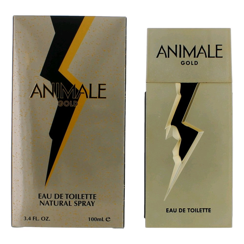 Animale – Animale Gold Eau de Toilette Spray for Men (3.4 oz) product image