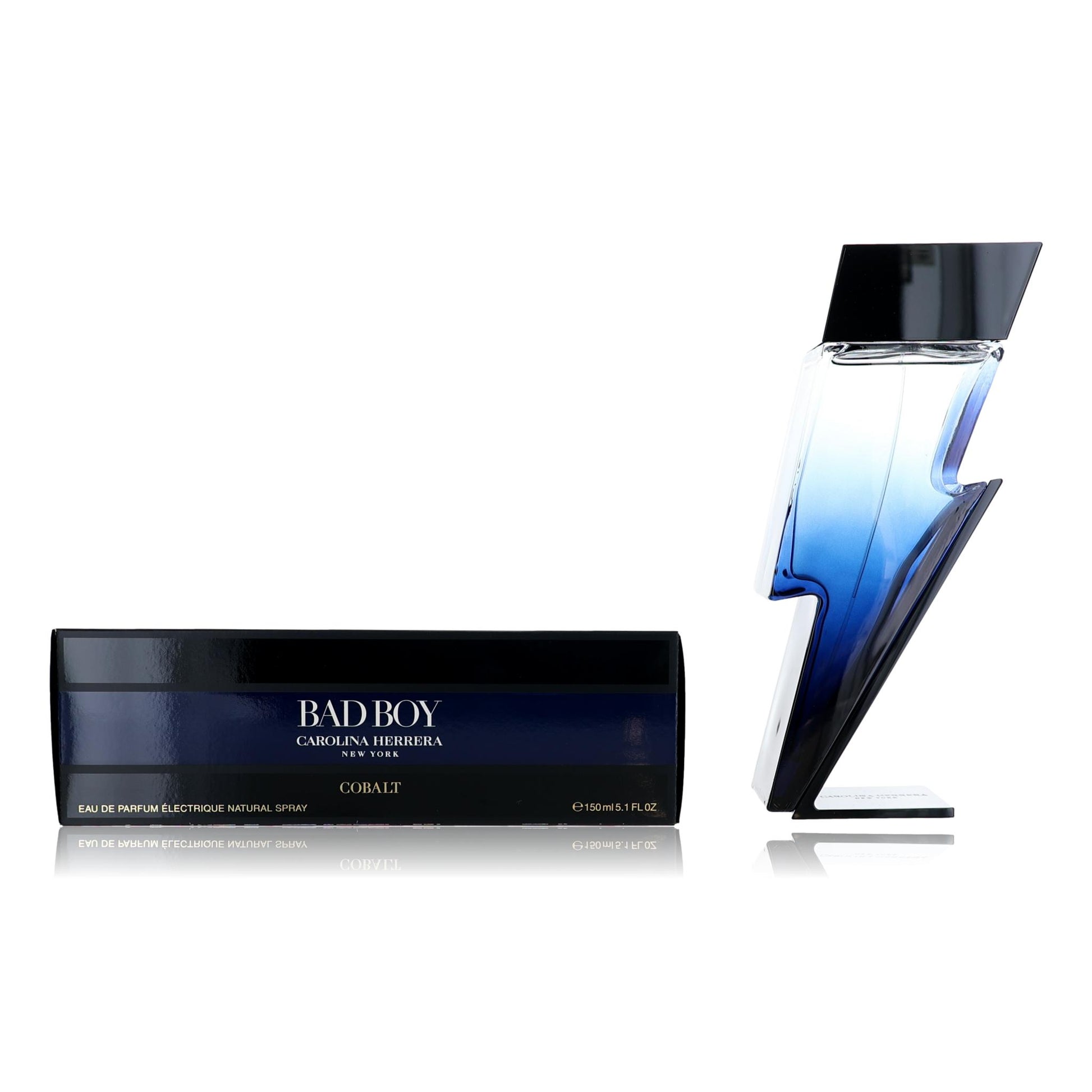 Carolina Herrera – Bad Boy Cobalt Eau de Parfum Spray for Men (5.1 oz) product image