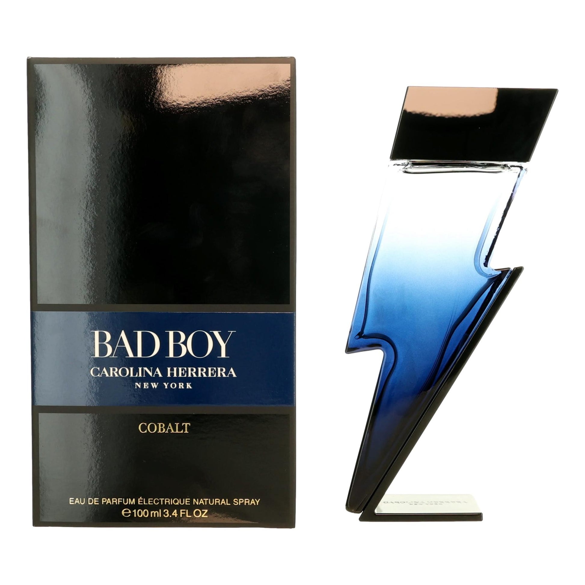 Carolina Herrera – Bad Boy Cobalt Eau de Parfum Spray for Men (3.4 oz) product image