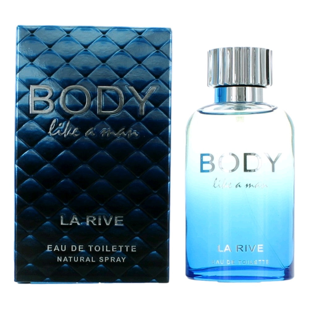 La Rive – Body Like A Man Eau de Toilette Spray for Men (3 oz) product image