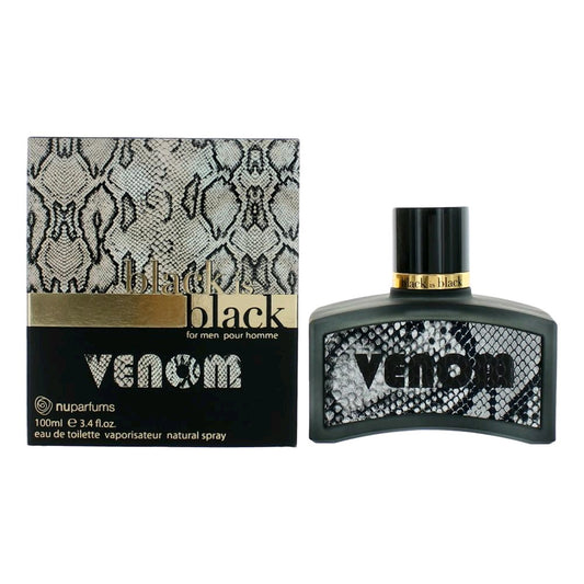 nuparfums – Black is Black Venom Eau de Toilette Spray for Men (3.4 oz) product image