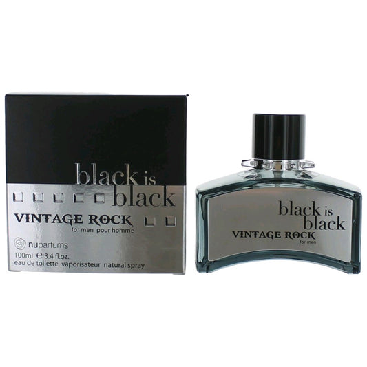 nuparfums – Black is Black Vintage Rock by NuParfumes Eau de Toilette Spray for Men (3.3 oz) product image