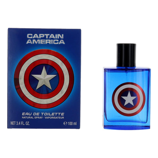 Marvel – Captain America Eau de Toilette Spray for Men (3.4 oz) product image