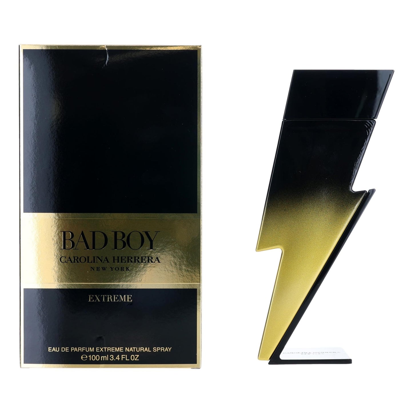Carolina Herrera – Bad Boy Extreme Fragrance for Men (3.4 oz) product image