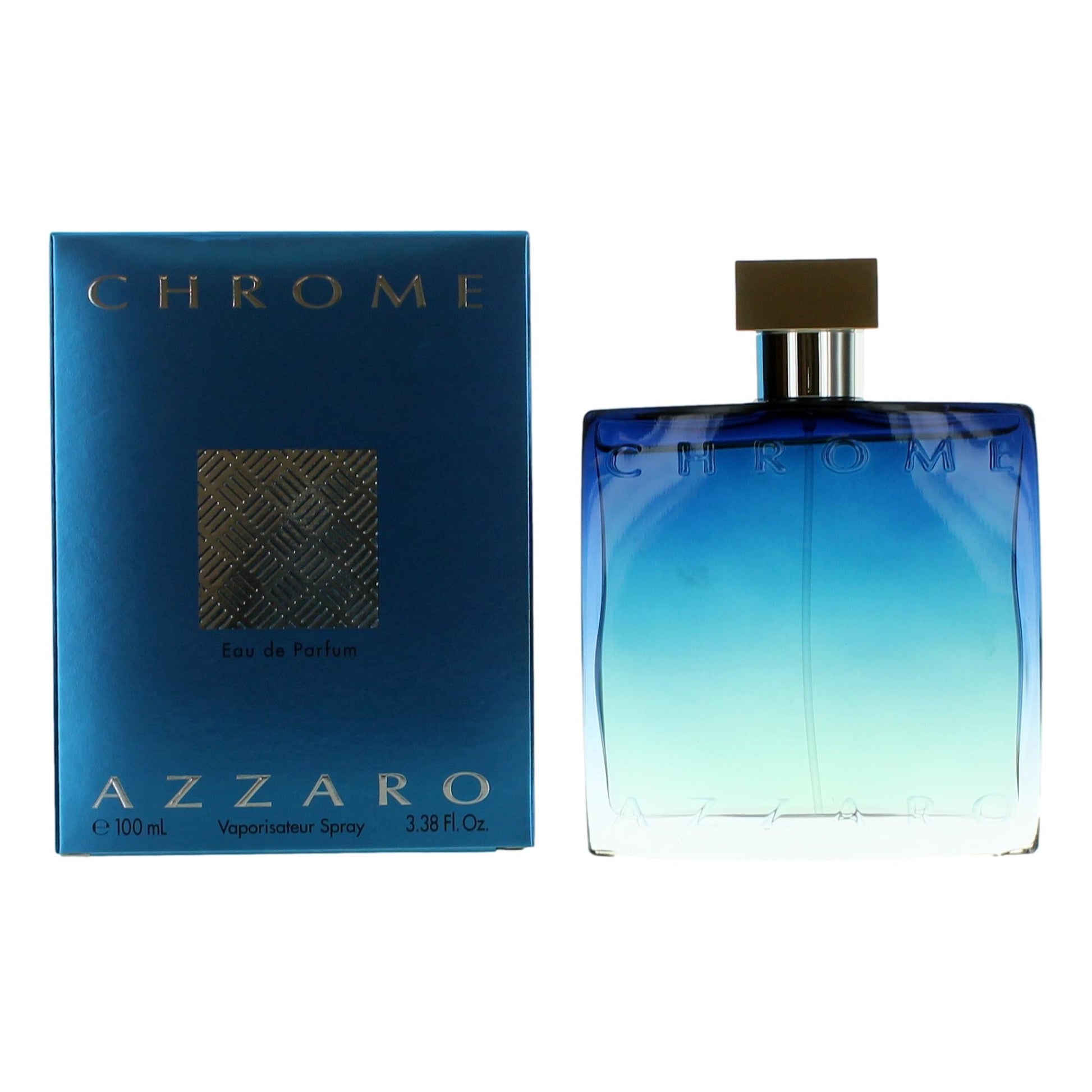 Azzaro – Chrome Eau de Parfum Spray for Men (3.4 oz) product image