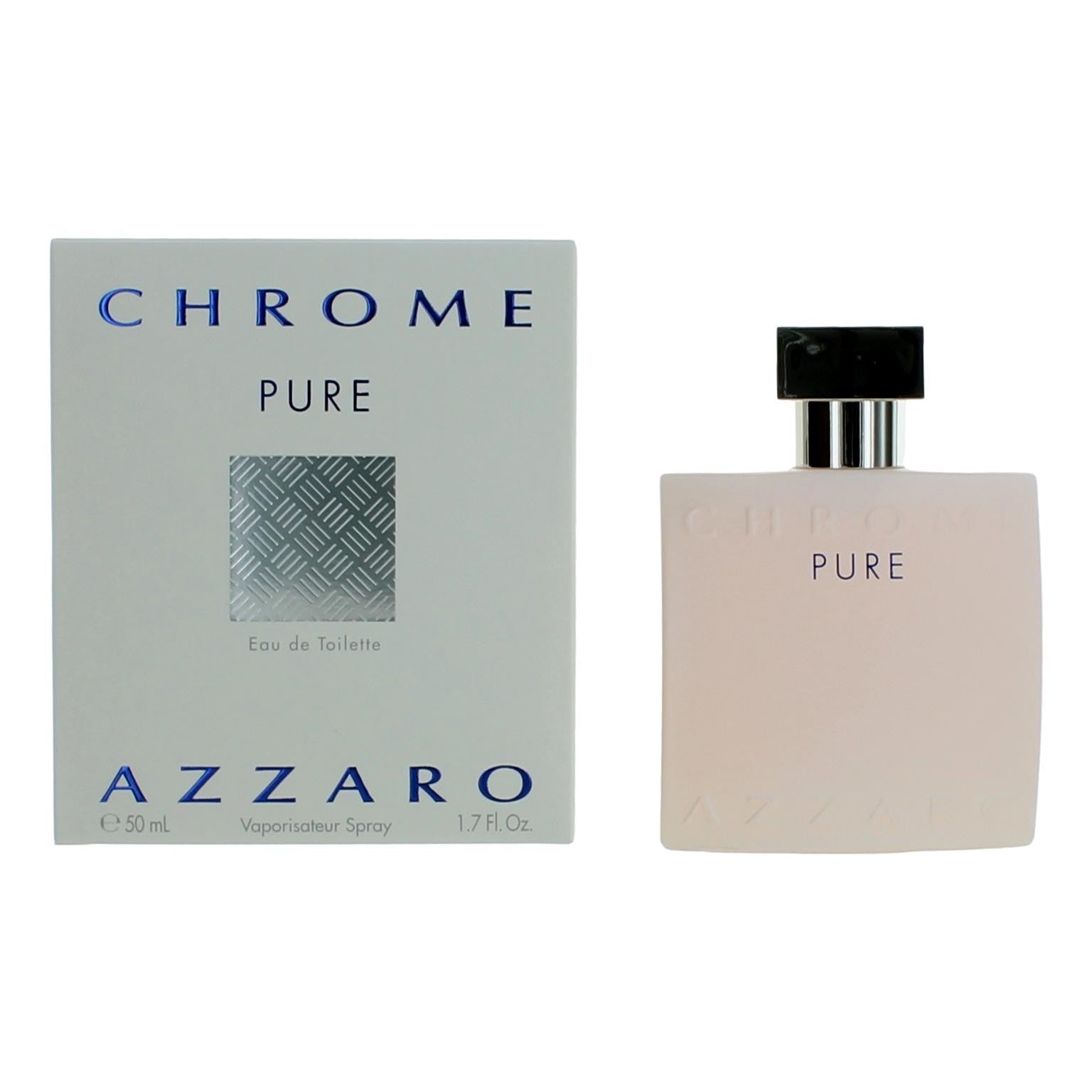 Azzaro – Chrome Pure Eau de Toilette Spray for Men (1.7 oz) product image