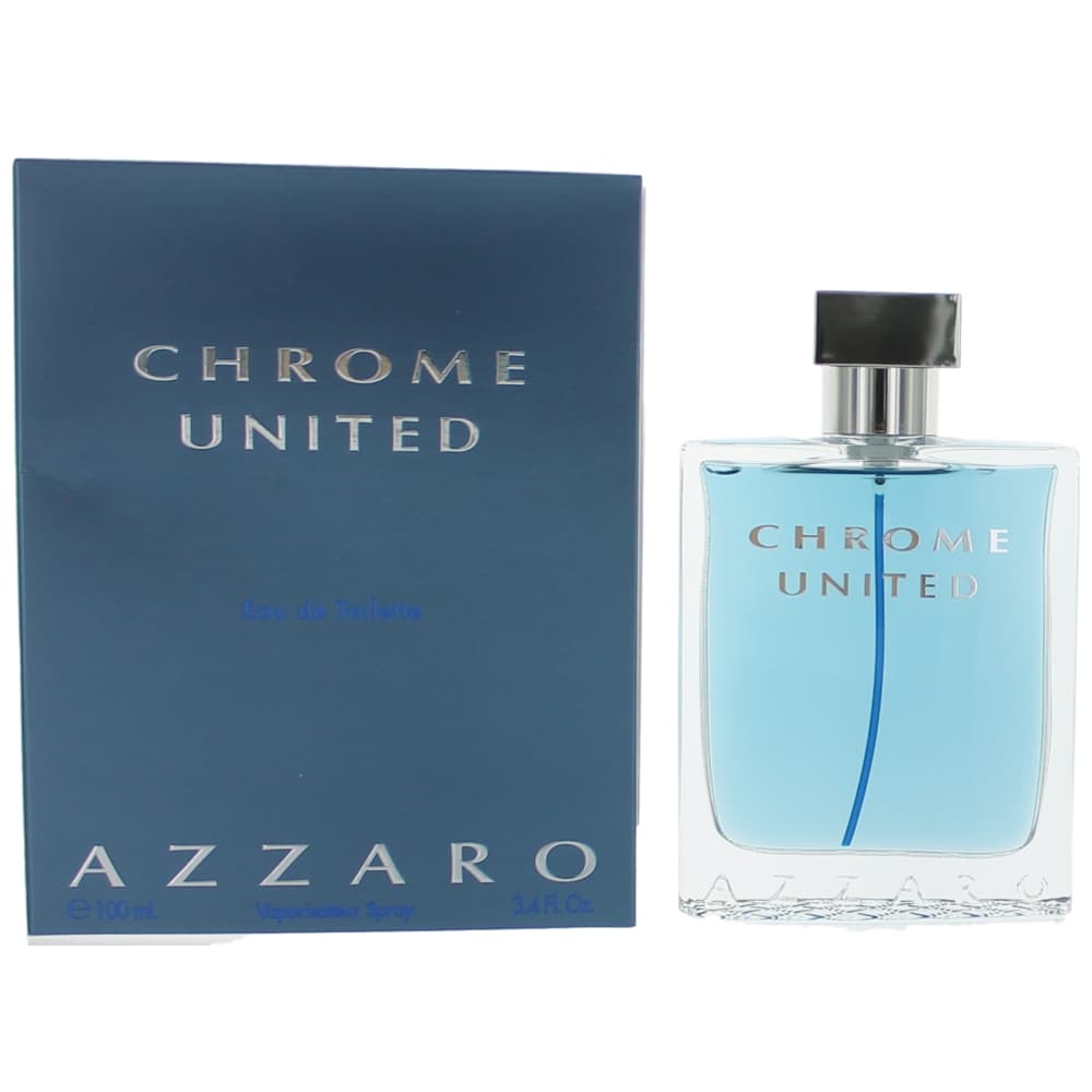 Azzaro – Chrome United Eau de Toilette Spray for Men (3.4 oz) product image