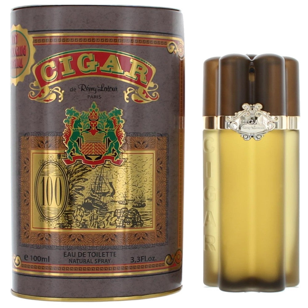 Remy Latour – Cigar Eau de Toilette Spray for Men (3.3 oz) product image