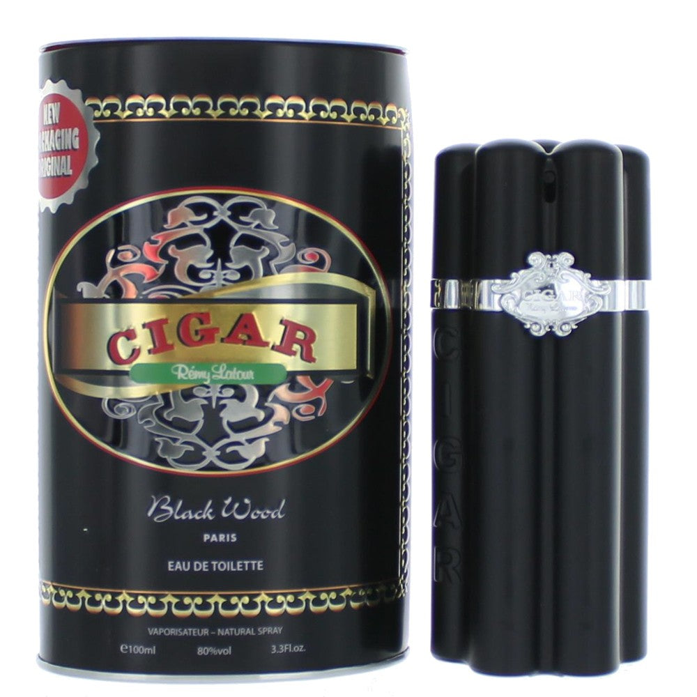 Remy Latour – Cigar Black Wood Eau de Toilette Spray for Men (3.3 oz) product image