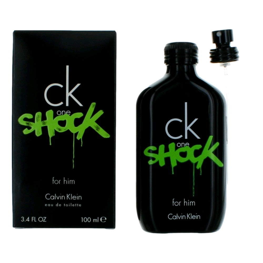 Calvin Klein – CK One Shock Eau de Toilette Spray for Men (3.4 oz) product image