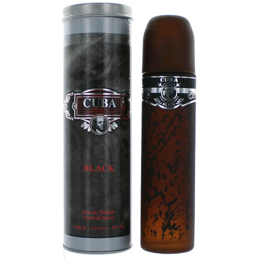 Cuba – Cuba Black Eau de Toilette Spray for Men (3.3 oz) product image