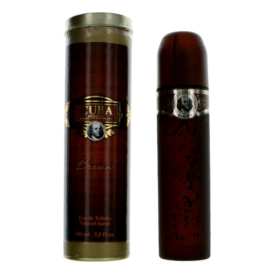 Cuba – Cuba Brown Eau de Toilette Spray for Men (3.3 oz) product image
