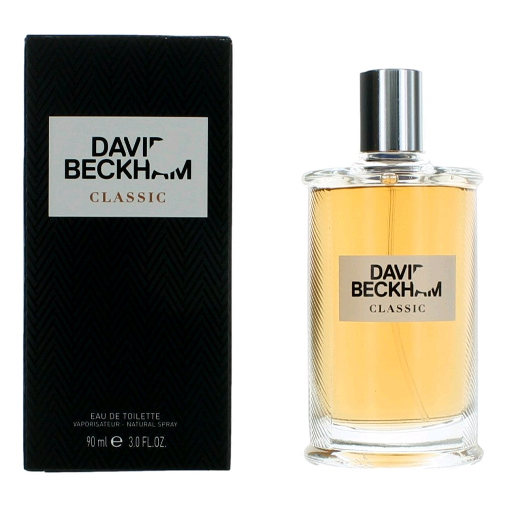 David Beckham – David Beckham Classic Eau de Toilette Spray for Men (3 oz) product image