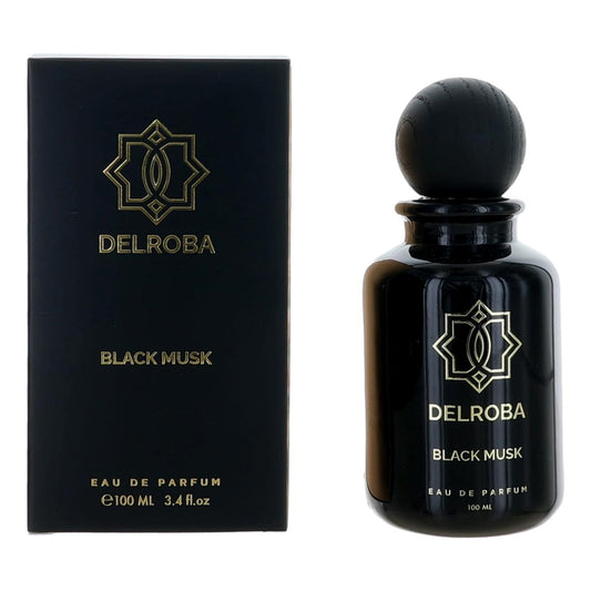 Delroba – Delroba Black Musk Eau de Parfum Spray for Men (3.4 oz) product image