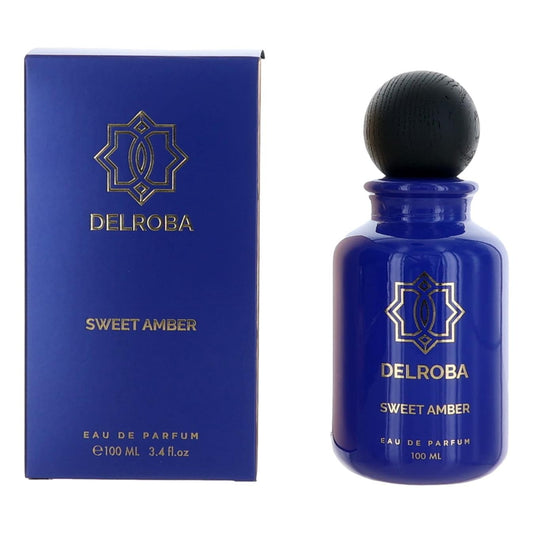 Delroba – Delroba Sweet Amber Eau de Parfum Spray for Men (3.4 oz) product image