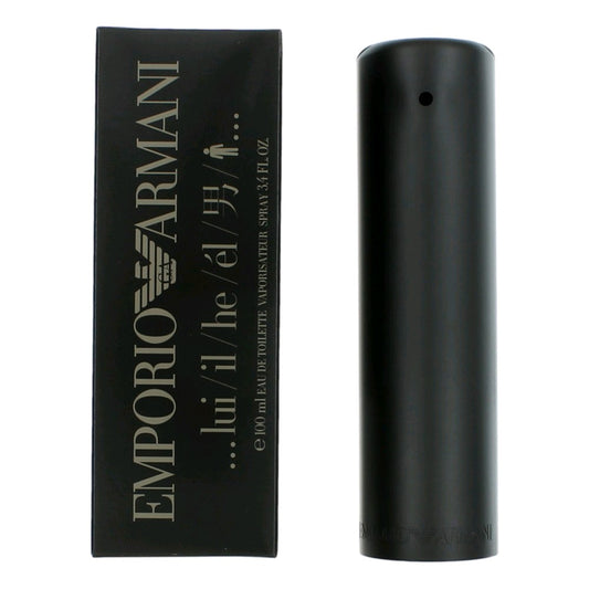 Emporio Armani – Emporio Armani He Eau de Toilette Spray for Men (3.4 oz) product image