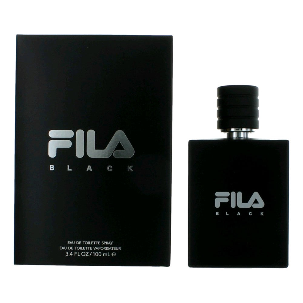 Fila – Fila Black Eau de Toilette Spray for Men (3.4 oz) product image