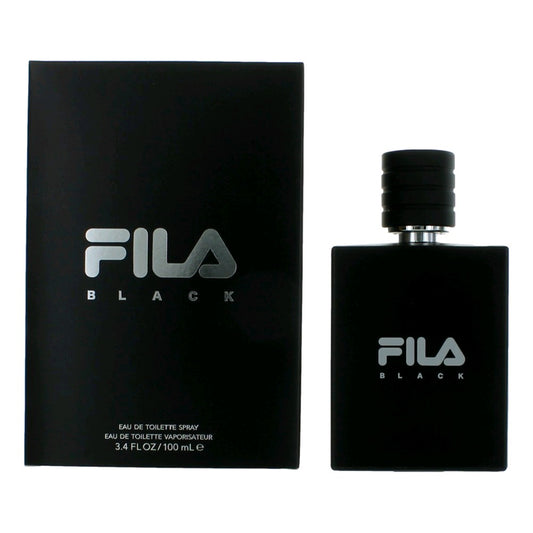 Fila – Fila Black Eau de Toilette Spray for Men (3.4 oz) product image