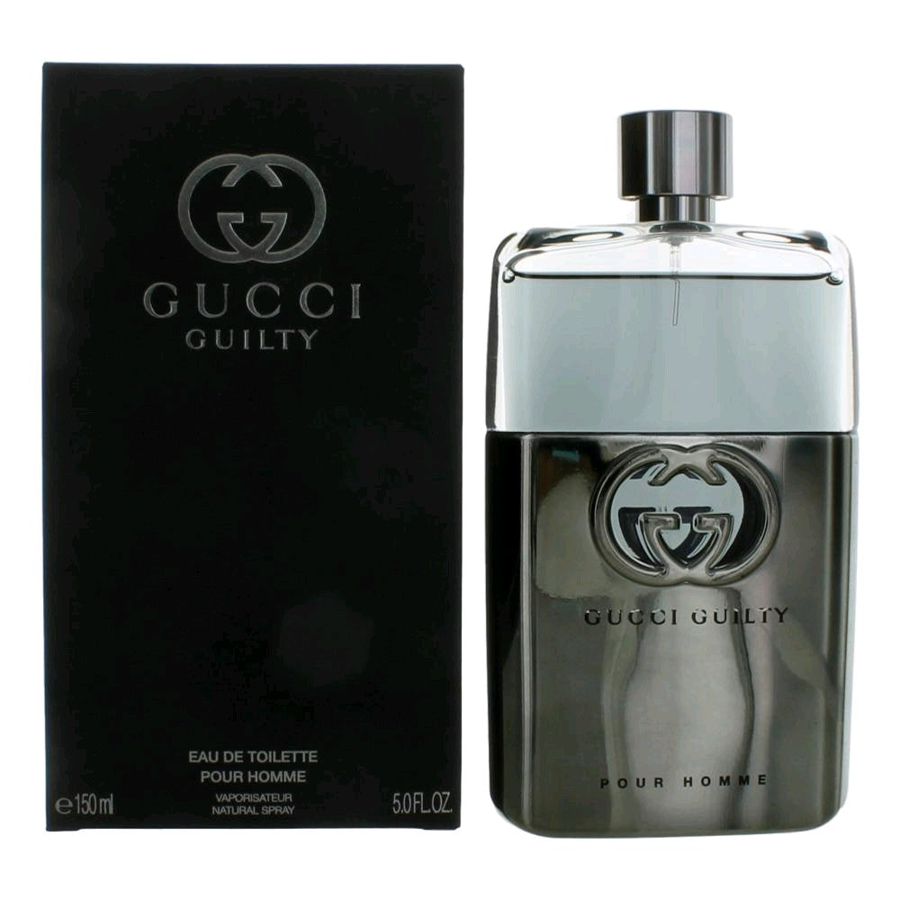 Gucci – Gucci Guilty Pour Homme Eau de Toilette Spray for Men (5 oz) product image