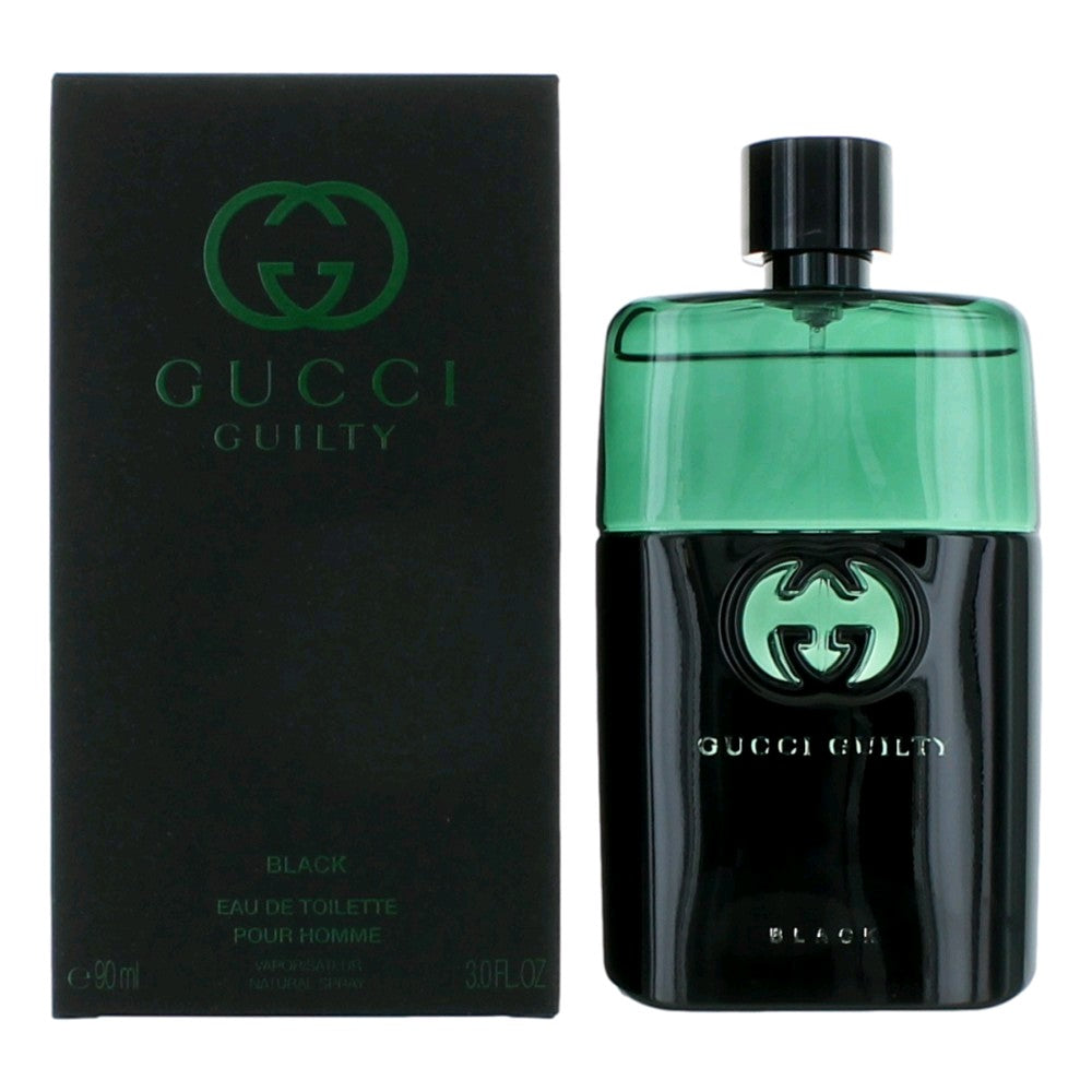 Gucci – Gucci Guilty Black Pour Homme Eau de Toilette Spray for Men (3 oz) product image