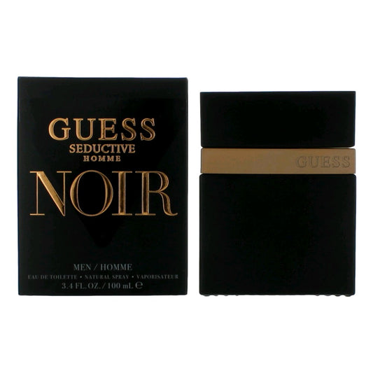Guess – Guess Seductive Noir Eau de Toilette Spray for Men (3.4 oz) product image