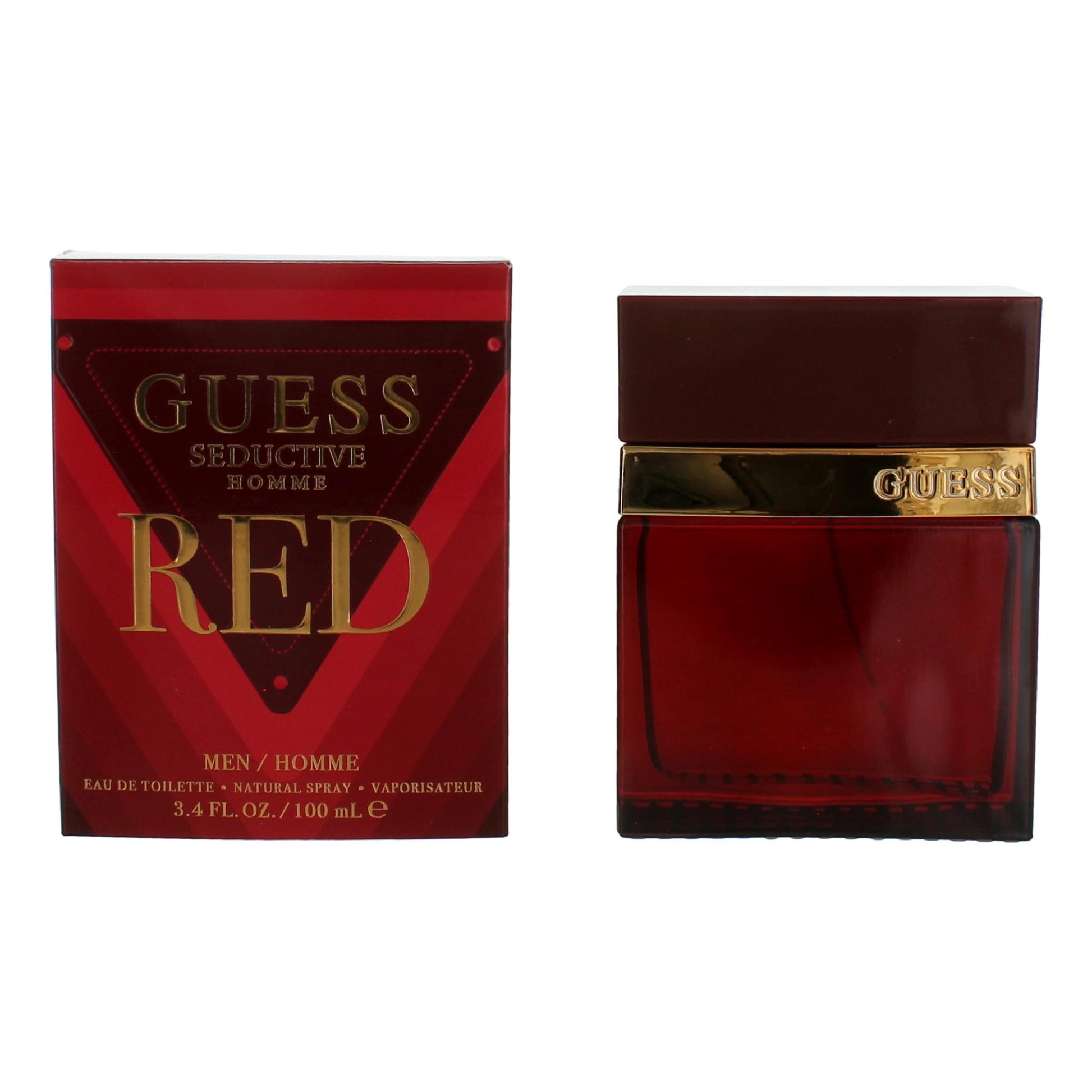 Guess – Guess Seductive Homme Red Eau de Toilette Spray for Men (3.4 oz) product image