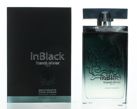 Franck Olivier – In Black Eau de Toilette Spray for Men (2.5 oz) product image