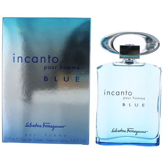 Salvatore Ferragamo – Incanto Blue Eau de Toilette Spray for Men (3.4 oz) product image