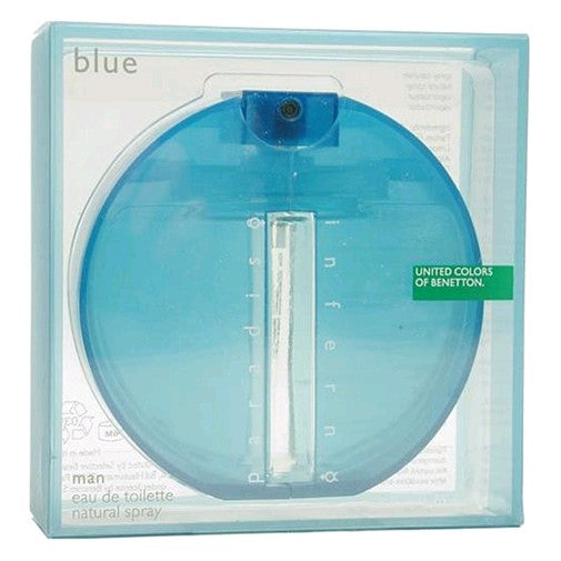 Benetton – Inferno Paradiso Blue Eau de Toilette Spray for Men (3.4 oz) product image