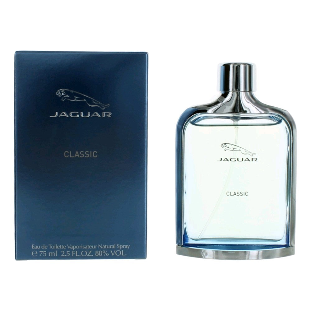 Jaguar – Jaguar Classic Blue Eau de Toilette Spray for Men (2.5 oz) product image