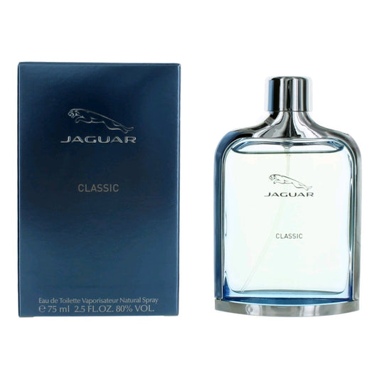 Jaguar – Jaguar Classic Blue Eau de Toilette Spray for Men (2.5 oz) product image