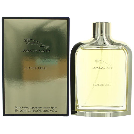Jaguar – Jaguar Classic Gold Eau de Toilette Spray for Men (3.4 oz) product image