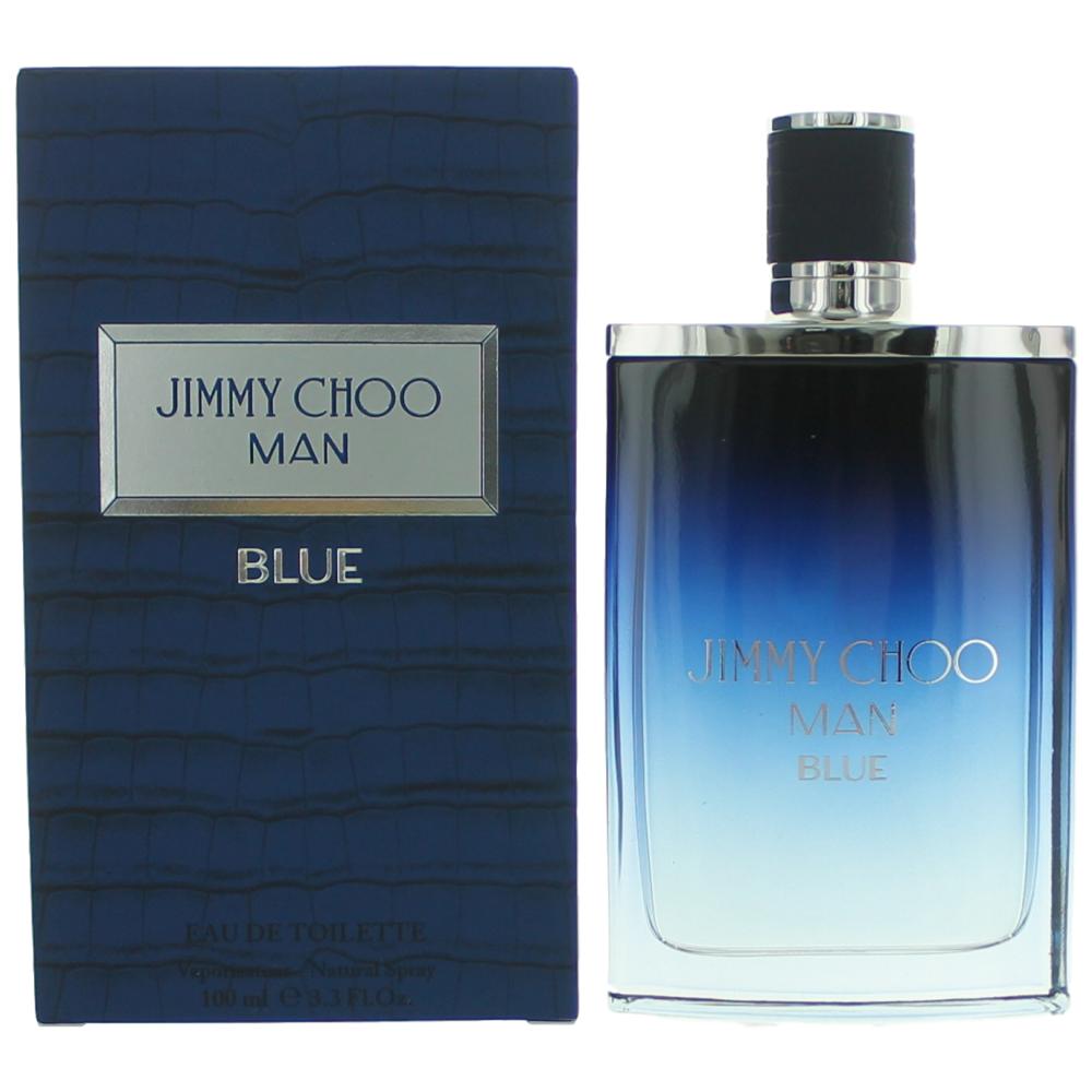 Jimmy Choo – Jimmy Choo Man Blue Eau de Toilette Spray for Men (3.3 oz) product image