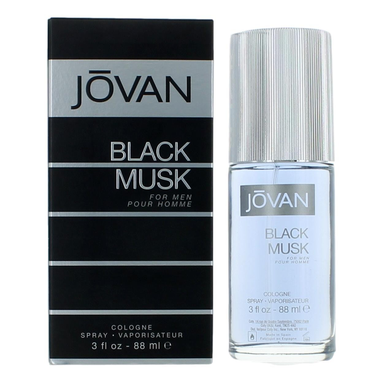 Coty – Jovan Black Musk by Jovan Fragrance for Men (3 oz) product image