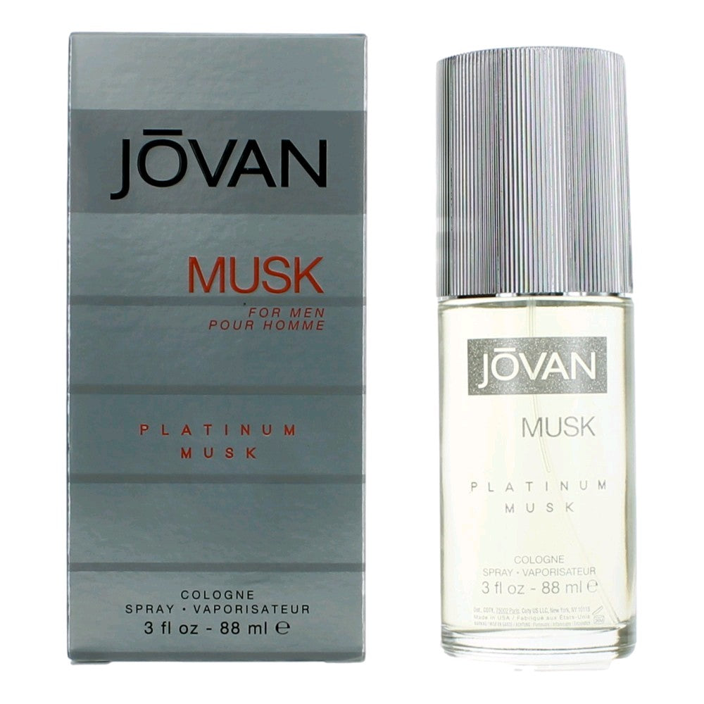 Coty – Jovan Platinum Musk by Jovan Fragrance for Men (3 oz) product image