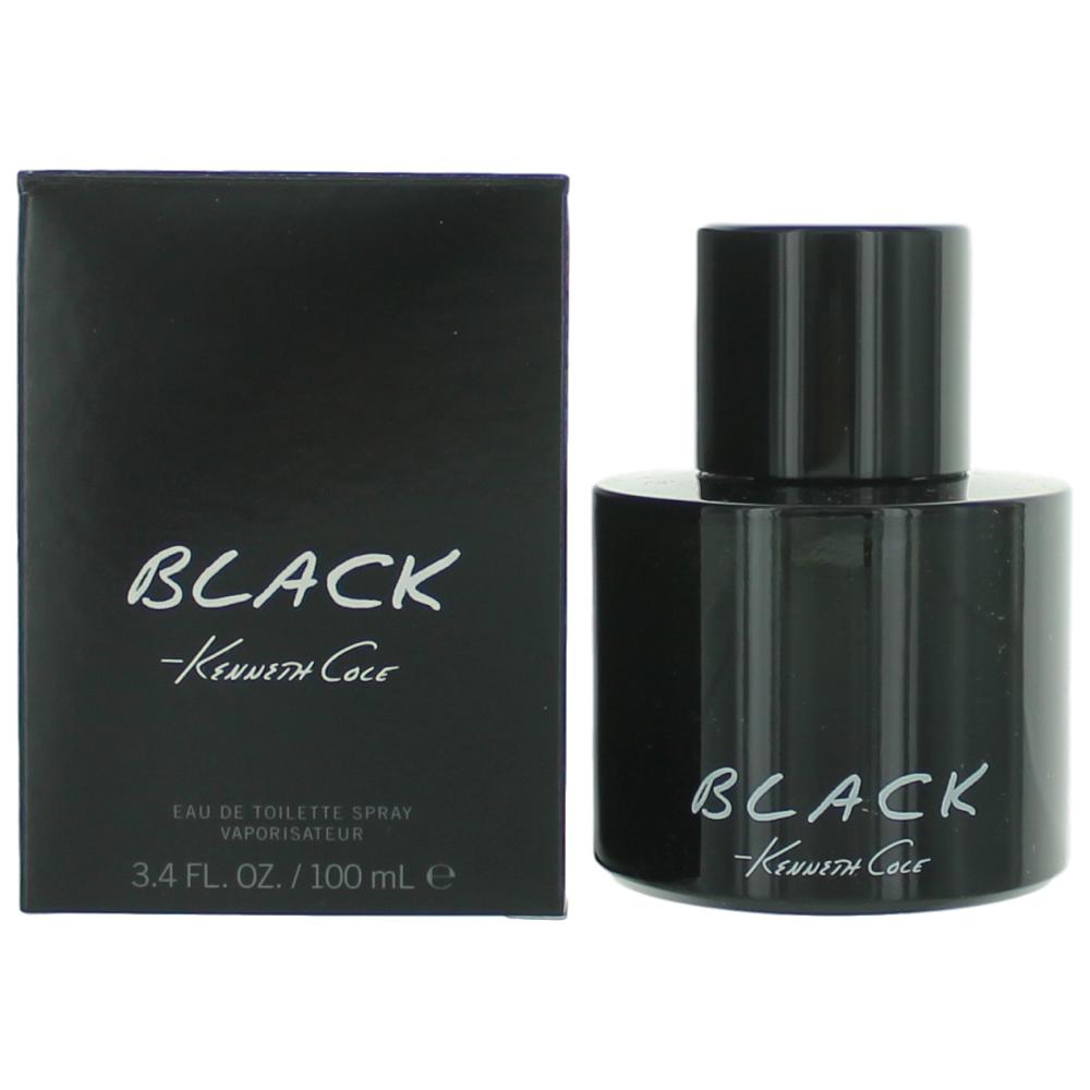 Kenneth Cole – Kenneth Cole Black Eau de Toilette Spray for Men (3.4 oz) product image