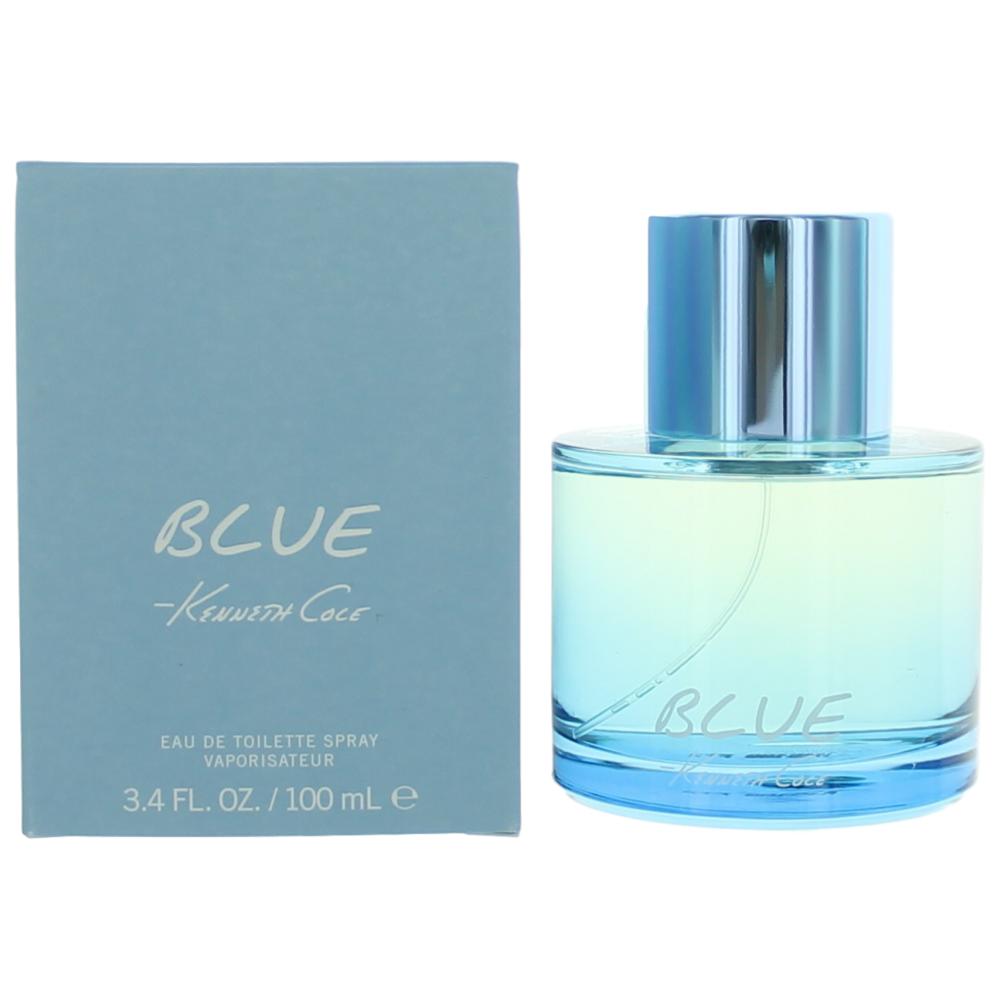 Kenneth Cole – Kenneth Cole Blue Eau de Toilette Spray for Men (3.4 oz) product image