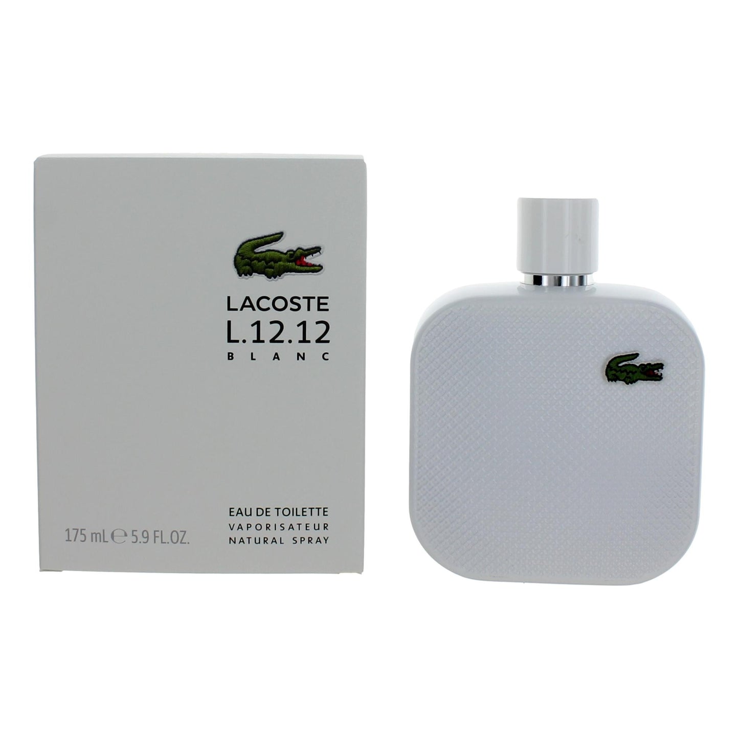 Lacoste – Lacoste L.12.12 White Blanc Eau de Toilette Spray for Men (5.9 oz) product image