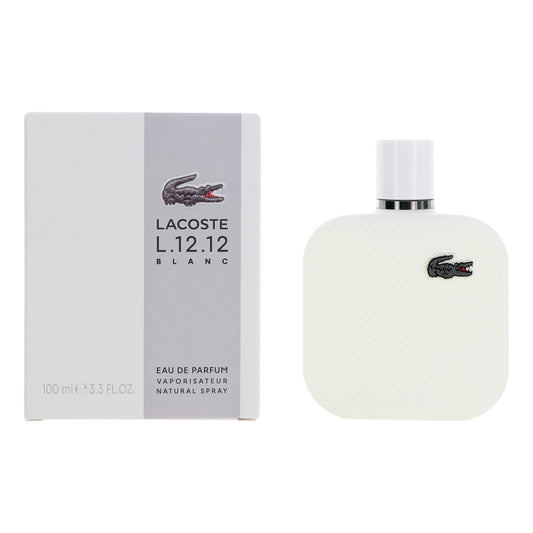 Lacoste – Lacoste L.12.12 White Blanc Eau de Parfum Spray for Men (3.3 oz) product image