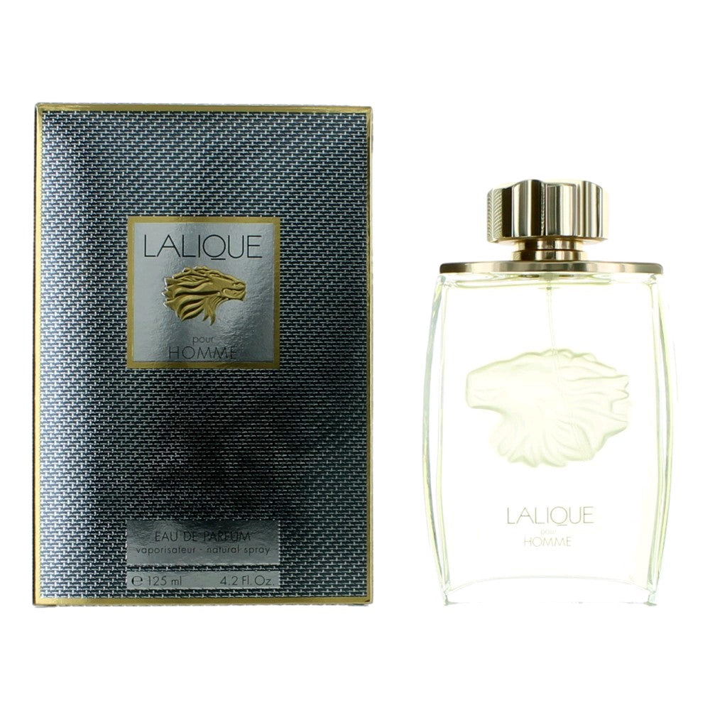 Lalique – Lalique Pour Homme Eau de Parfum Spray for Men (4.2 oz) product image