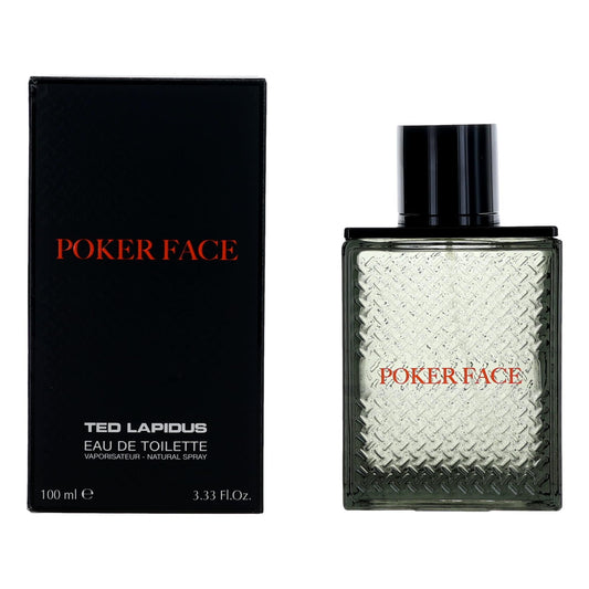 Ted Lapidus – Poker Face Eau de Toilette Spray for Men (3.3 oz) product image