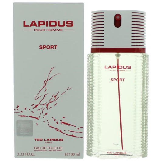 Ted Lapidus – Lapidus Pour Homme Sport Eau de Toilette Spray for Men (3.3 oz) product image