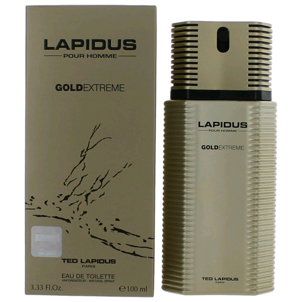 Ted Lapidus – Lapidus Gold Extreme Eau de Toilette Spray for Men (3.3 oz) product image