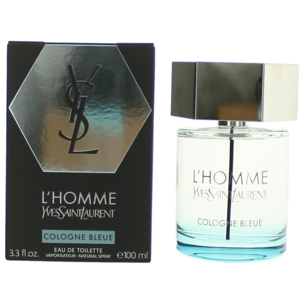 Yves Saint Laurent – L'Homme Cologne Bleue Edt Spray For Men 3.3 Oz