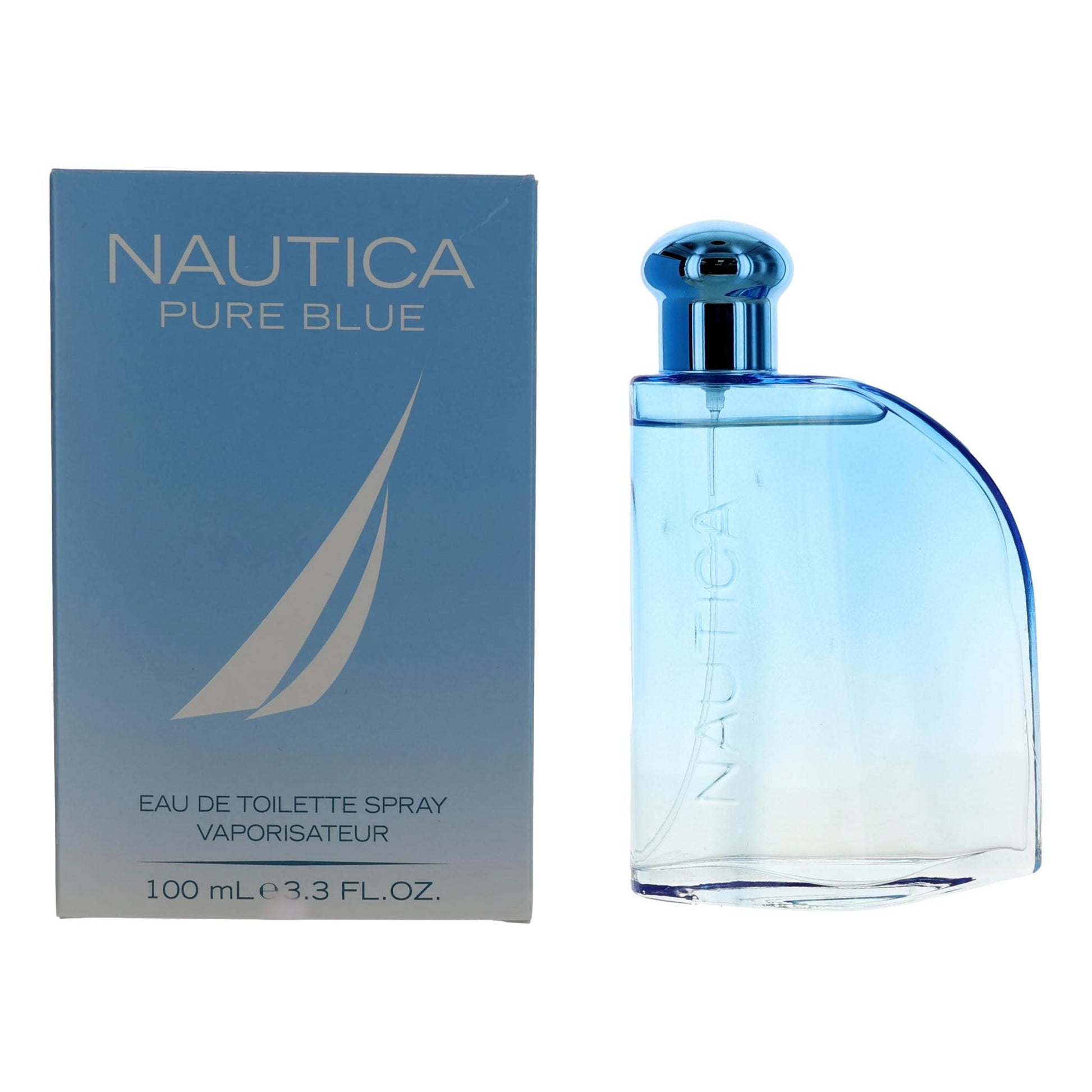 Nautica – Nautica Pure Blue Eau de Toilette Spray for Men (3.3 oz) product image